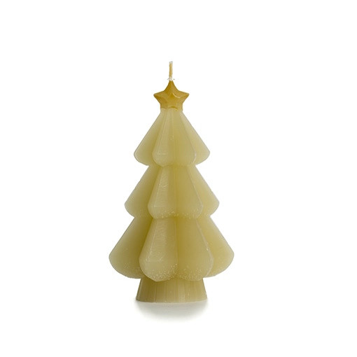 Kerstboom Star kleur pistache 8,6x15 cm