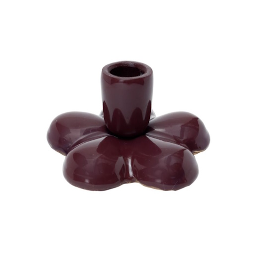 Kandelaar Madelief Plum